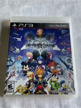 Sony PS3 Kingdom Hearts HD 1.5 Remix – Blue, White, Black Artwork